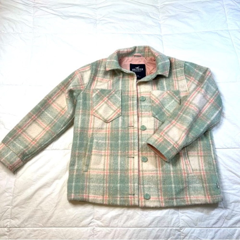 Hollister Plaid Shirt Jacket